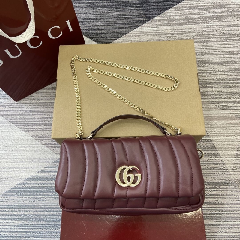 G*u*i top handle bags